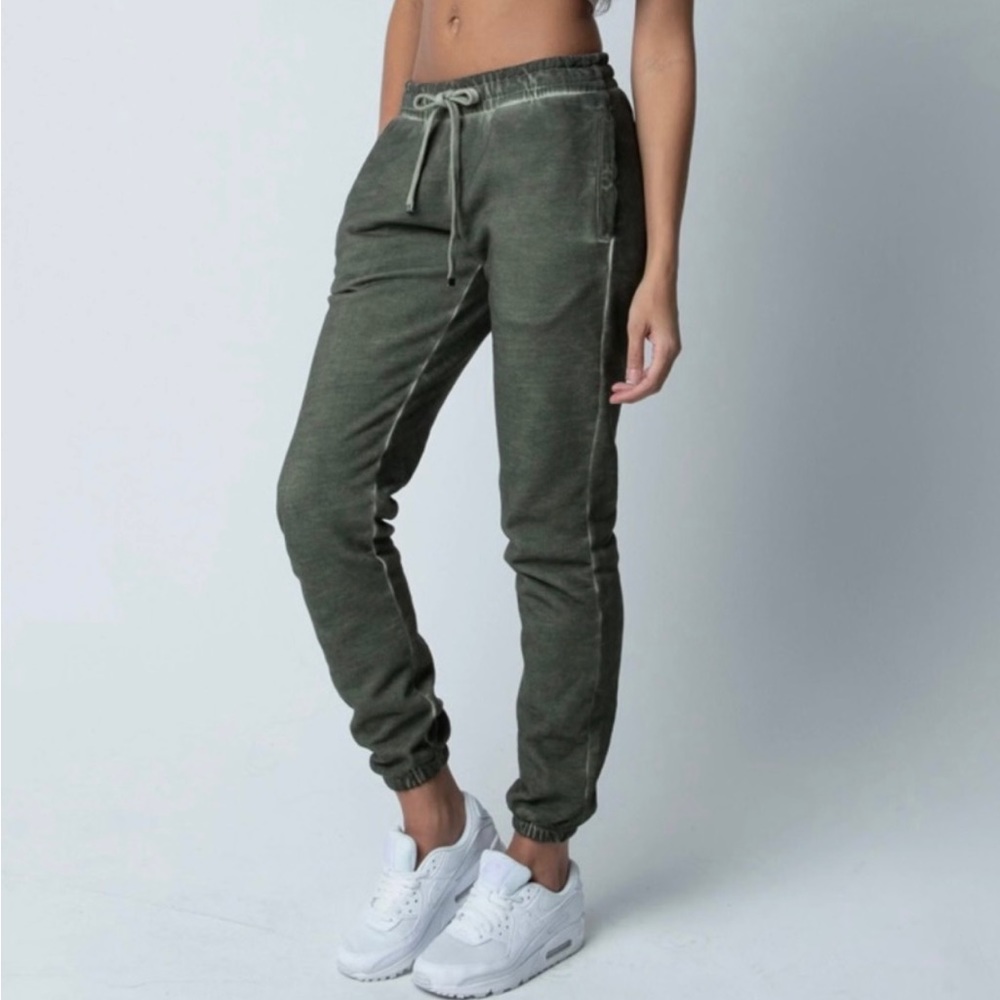 Talentless Pants/Joggers, Oil Stain Sweatpants, Military Green, Small NWT